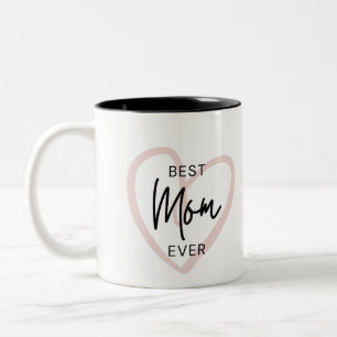 Pink Script Best Maman Jamais Mug
