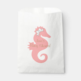 Pink Seepferd Babydusche Gefallen Taschen Geschenktütchen