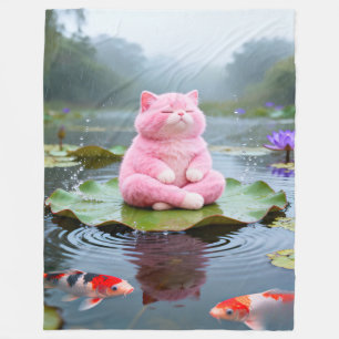 Pink Serenity 001 Fleecedecke