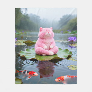 Pink Serenity 001 Fleecedecke
