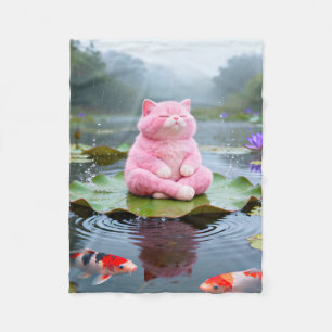 Pink Serenity 001 Fleecedecke