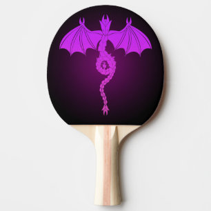 Pink-Serpent-Drache Tischtennis Schläger