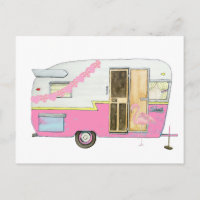 Pink She Shirt Camper Trailer