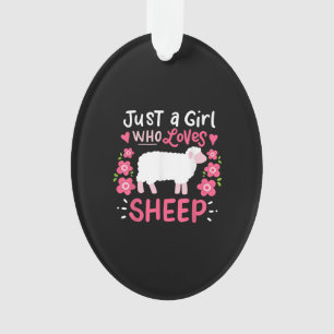 Pink Sheep   Just A Girl Who Loves Sheep Venin