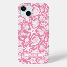 Pink Shells Personalized Case-Mate iPhone Hülle
