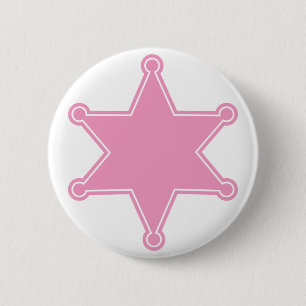 Pink Sheriff Abzeichen - Entwerfen Sie Ihre eigene Button