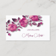 Pink Shiny Metallic Flower