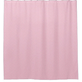 Pink shower curtain with a subtle diamond pattern duschvorhang