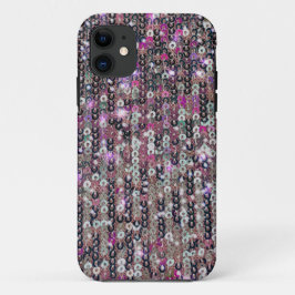 Pink-Silber-Sequenzen | Funkmuster Case-Mate iPhone Hülle