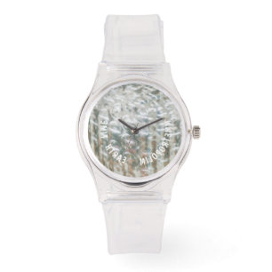 PINK SILICON SPORTS WATCH / DUSCHNACHWEISE/ ARMBANDUHR