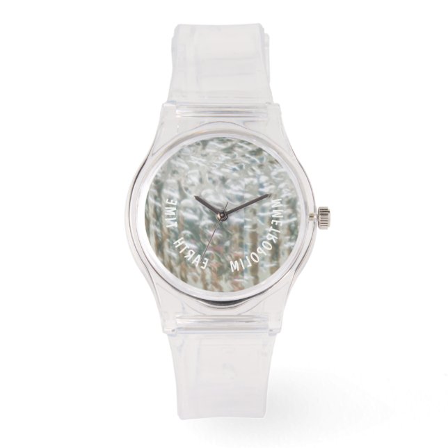 PINK SILICON SPORTS WATCH / DUSCHNACHWEISE/ ARMBANDUHR (Vorderseite)