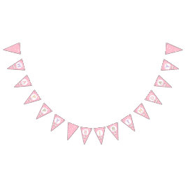 Pink Silly Goose-Happy Birthday Wimpelkette