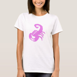 Pink Skorpion-Sternzeichen-Grafik – Skorpion Stolz T-Shirt
