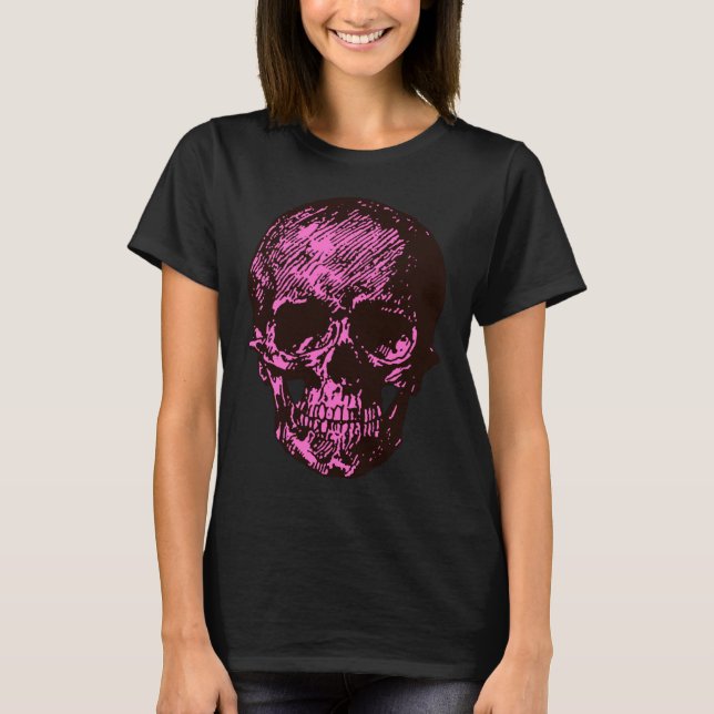 Pink Skull T-Shirt (Vorderseite)