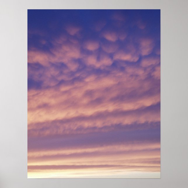 Pink Sky Poster Print (Vorne)