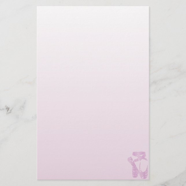 Pink Slippers Briefpapier (Vorderseite)