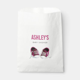 Pink Sneakers Baby Dusche Beutel Leckerei Säcke Geschenktütchen