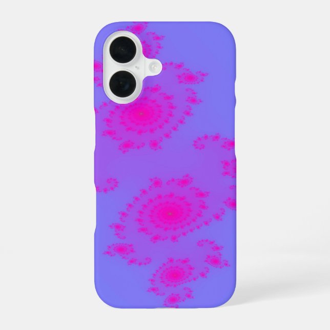 Pink Sneeze iPhone Case 16 Hülle (Rückseite)
