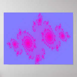Pink Sneeze Print Poster