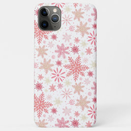 Pink Snowflakes iPhone / coque ipad