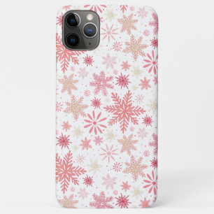 Pink Snowflakes iPhone / coque ipad