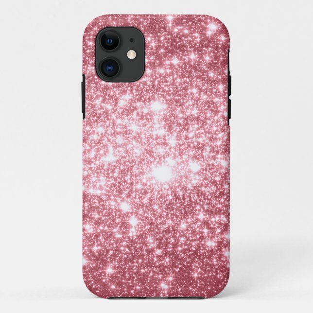 Pink Sparkle Case-Mate iPhone Hülle (Rückseite)