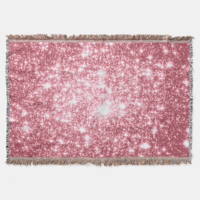 Pink Sparkle Decke (Vorderseite)