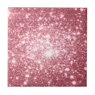 Pink Sparkle Fliese