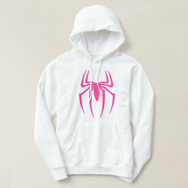 Pink Spider Emblem Hoodie (Design vorne)