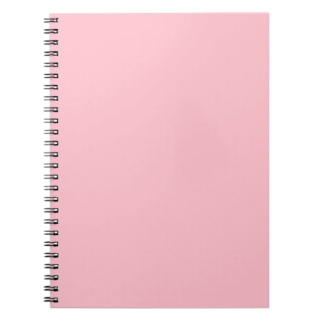 Pink Spiral Notebook Notizblock (Vorderseite)