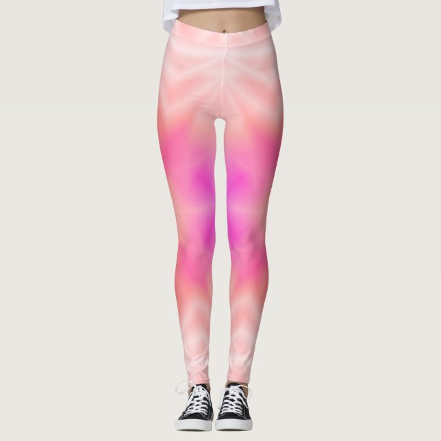 Pink Splash Leggings (Vorderseite)