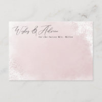 Pink Splash Minimalist Wings & Conseils Cartes