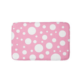 Pink Spots Badematte