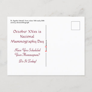 Pink St. Agatha (M 003) Postkarte 2