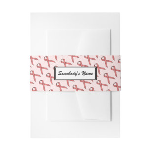 Pink Standard Ribbon (Pers) von Kenneth Yoncich Einladungsbanderole