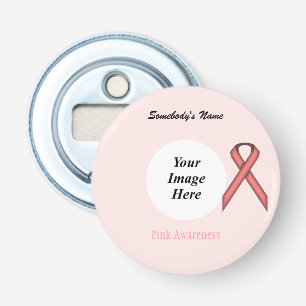 Pink Standard Ribbon Template by Kenneth Yoncich Flaschenöffner