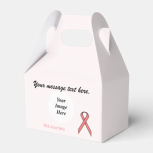 Pink Standard Ribbon Template by Kenneth Yoncich Geschenkschachtel