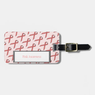 Pink Standard Ribbon von Kenneth Yoncich Gepäckanhänger