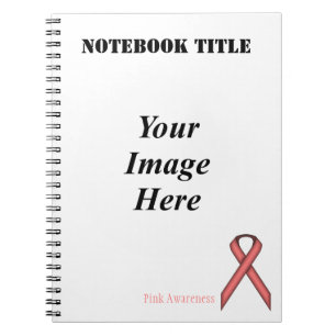 Pink Standard Ribbon von Kenneth Yoncich Notizblock