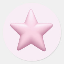 Pink Star Emoji - Niedlich und leuchtend Icon Art
