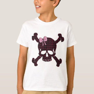 Pink Star Skull T-Shirt
