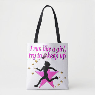 PINK STAR TRACK AND FELD CHAMPION TASCHE