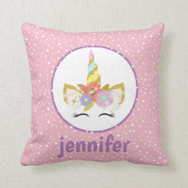 Pink Star Unicorn Kissen Kissen