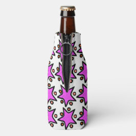 Pink Stars Flasche Cooler Flaschenkühler