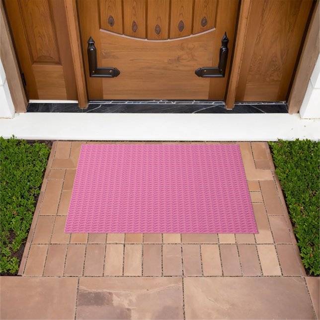 Pink Steel Doormat Fußmatte (Außenbereich)