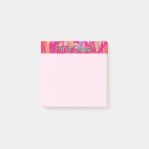 Pink Steel Hot Pink Pink Notizblöcke Post-it Klebezettel