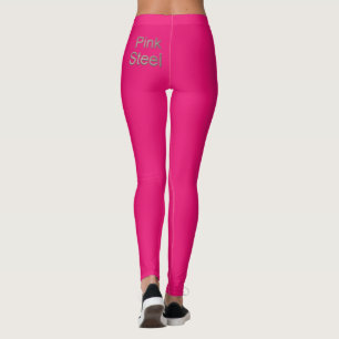 Pink Steel Wort Fuchsia Leggings