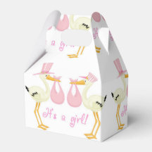 Pink Stork Baby Dusche Geschenkboxen