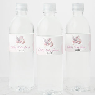 Pink Stork Cloud Baby Dusche Wasser Flasche