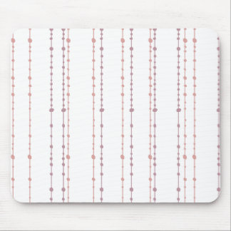 Pink String dot mouse pad Mousepad